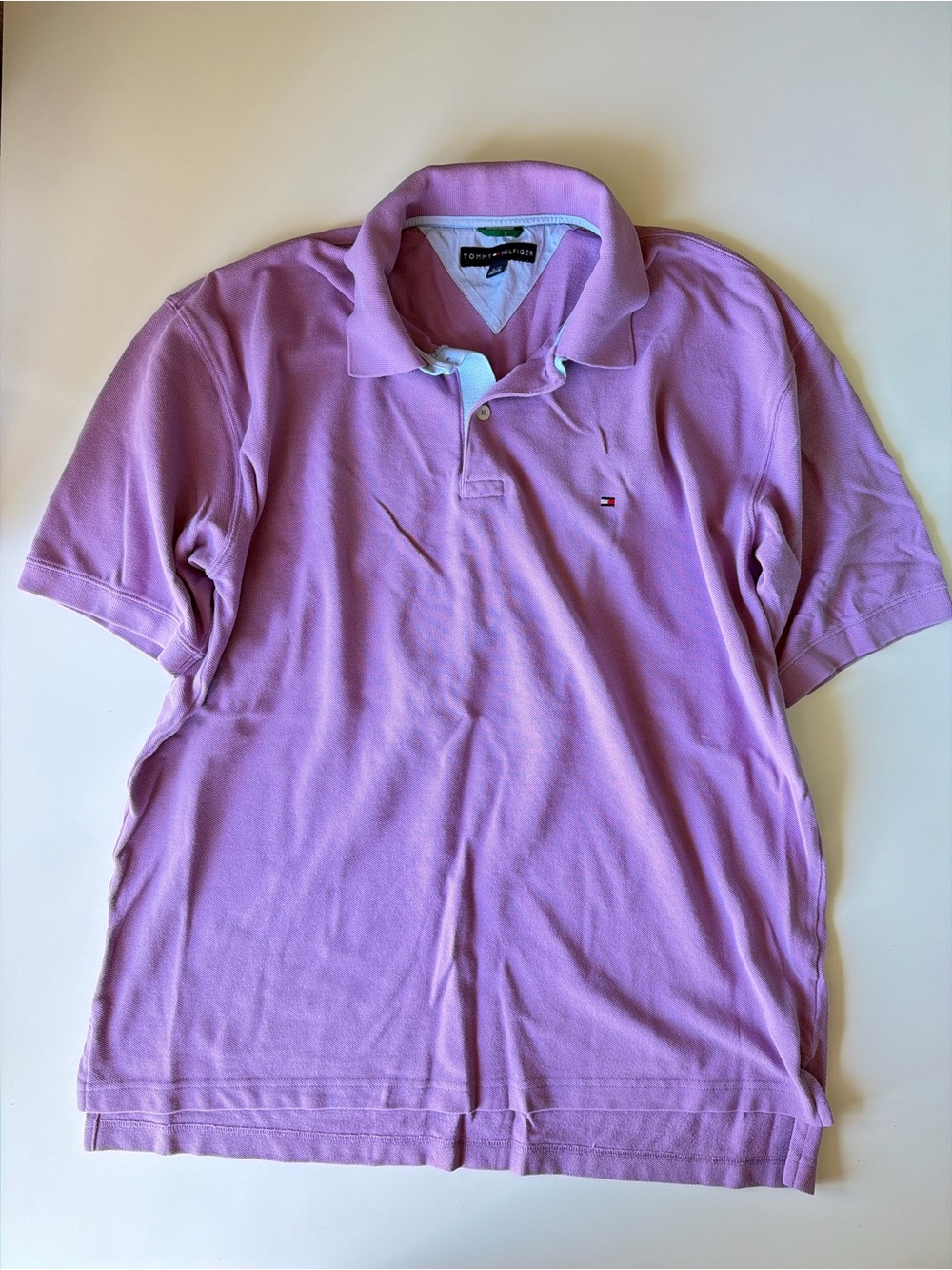 Tommy Hilfiger Men’s Lavender Polo Shirt